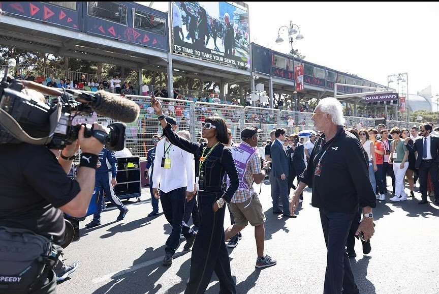 Naomi Campbell shares Instagram post on visit to Azerbaijan (PHOTO/VIDEO)