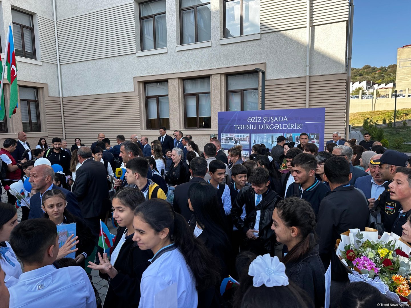 First bell rings in Azerbaijan's liberated Shusha (VIDEO/PHOTO)