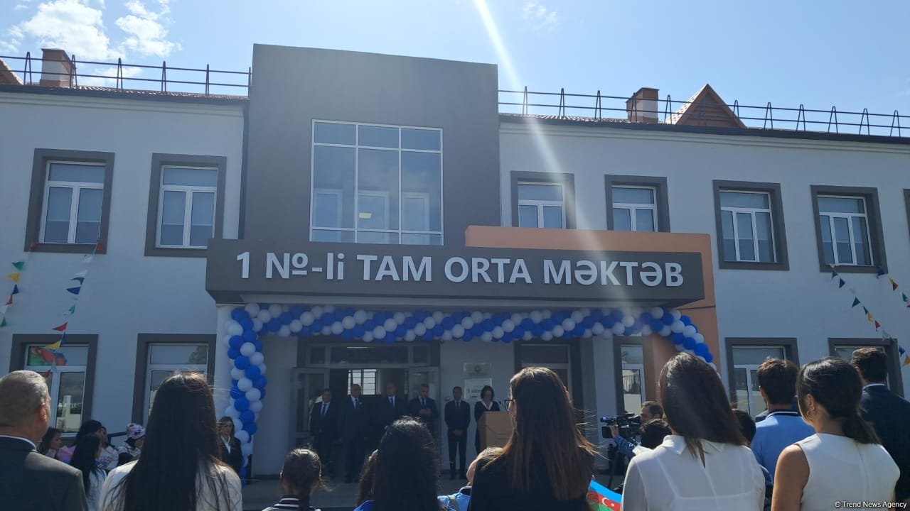 School launches in Azerbaijan's liberated Khojaly (PHOTO)