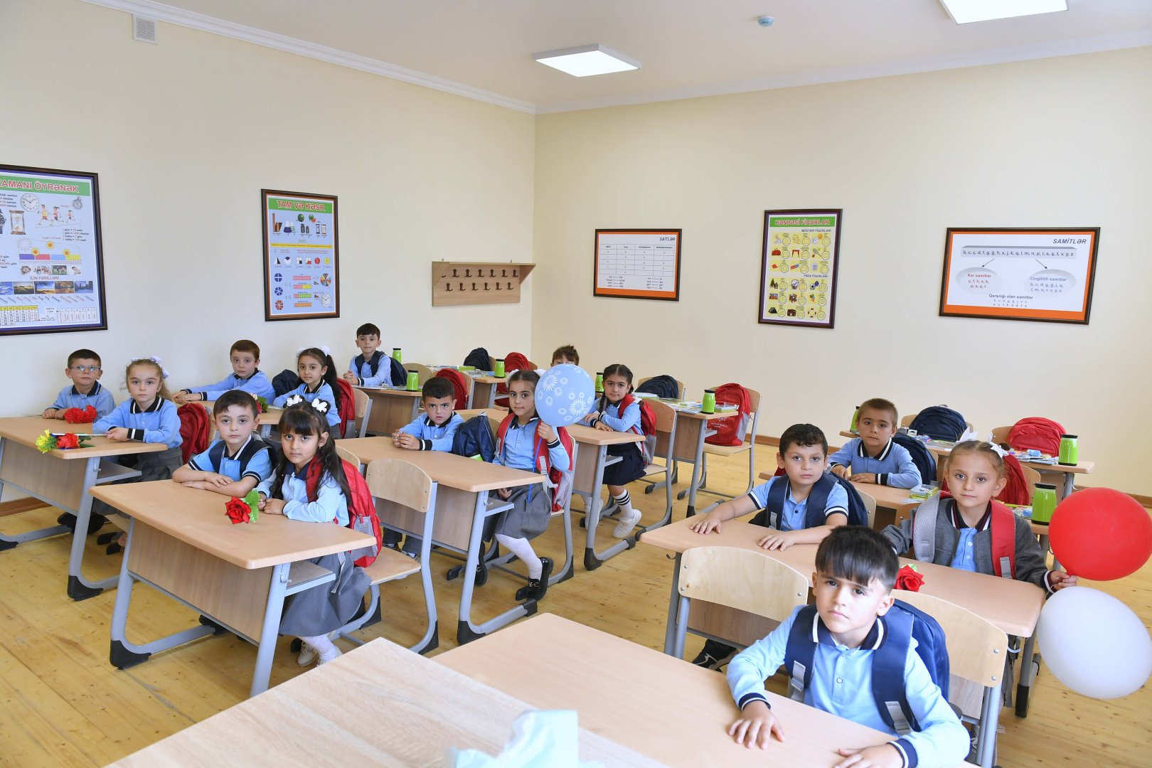 Heydar Aliyev Foundation presents new school built in Azerbaijan's Saatli district (PHOTO)