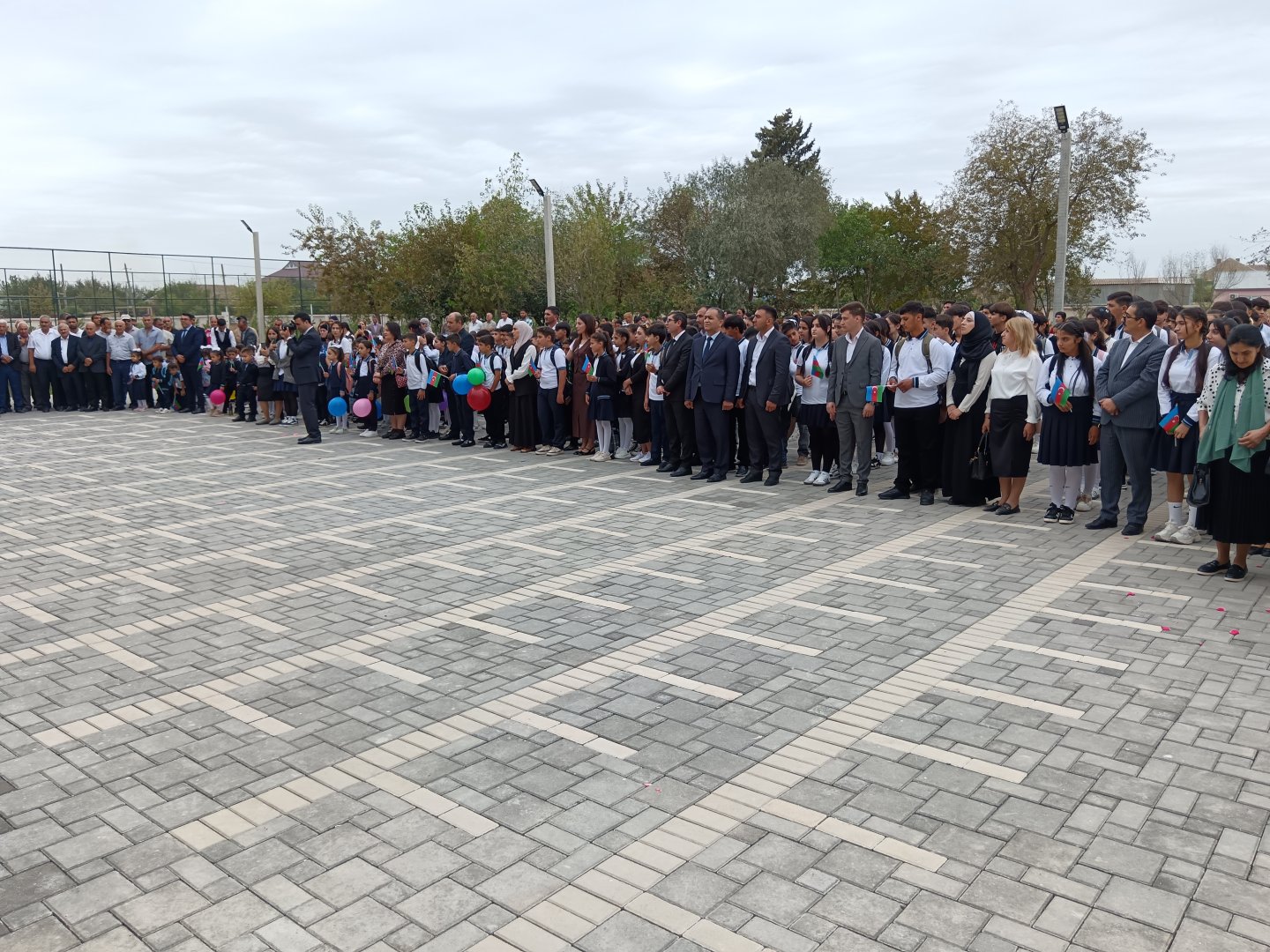 Heydar Aliyev Foundation opens school in Aranli village of Azerbaijan's Imishli (PHOTO/VIDEO)