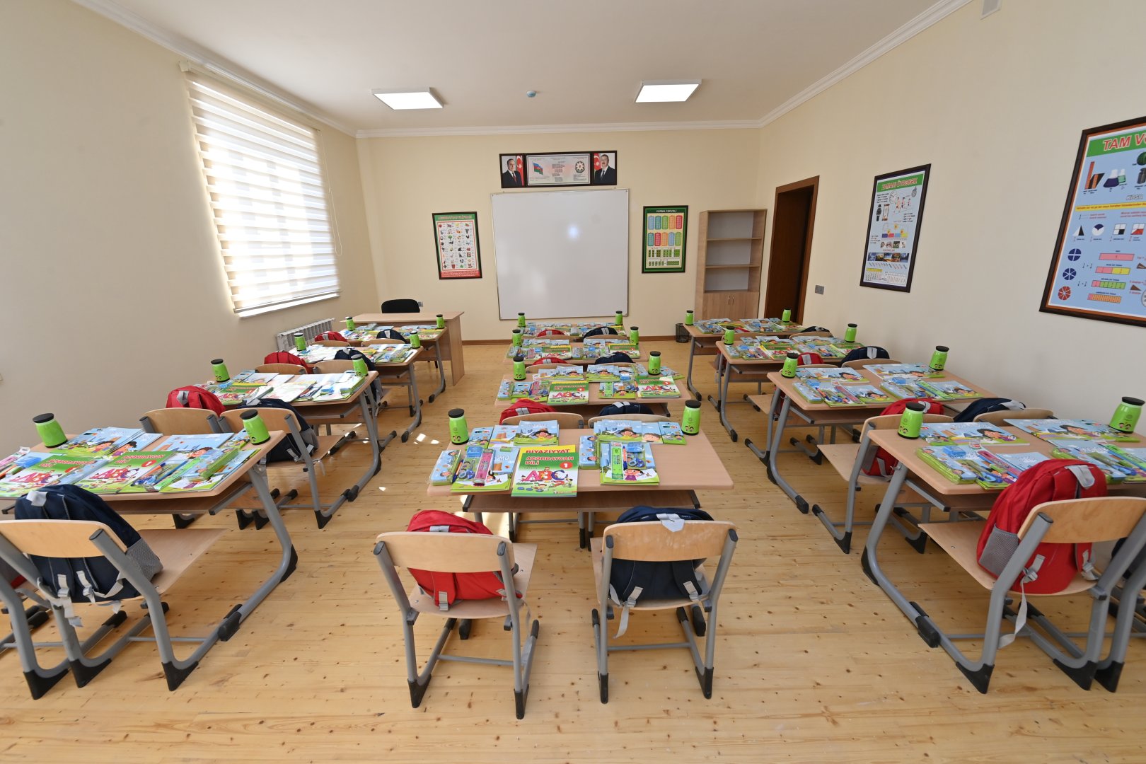 Heydar Aliyev Foundation presents new school built in Azerbaijan's Saatli district (PHOTO)
