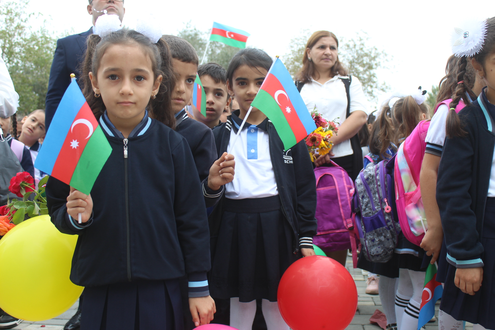 Heydar Aliyev Foundation opens school in Aranli village of Azerbaijan's Imishli (PHOTO/VIDEO)
