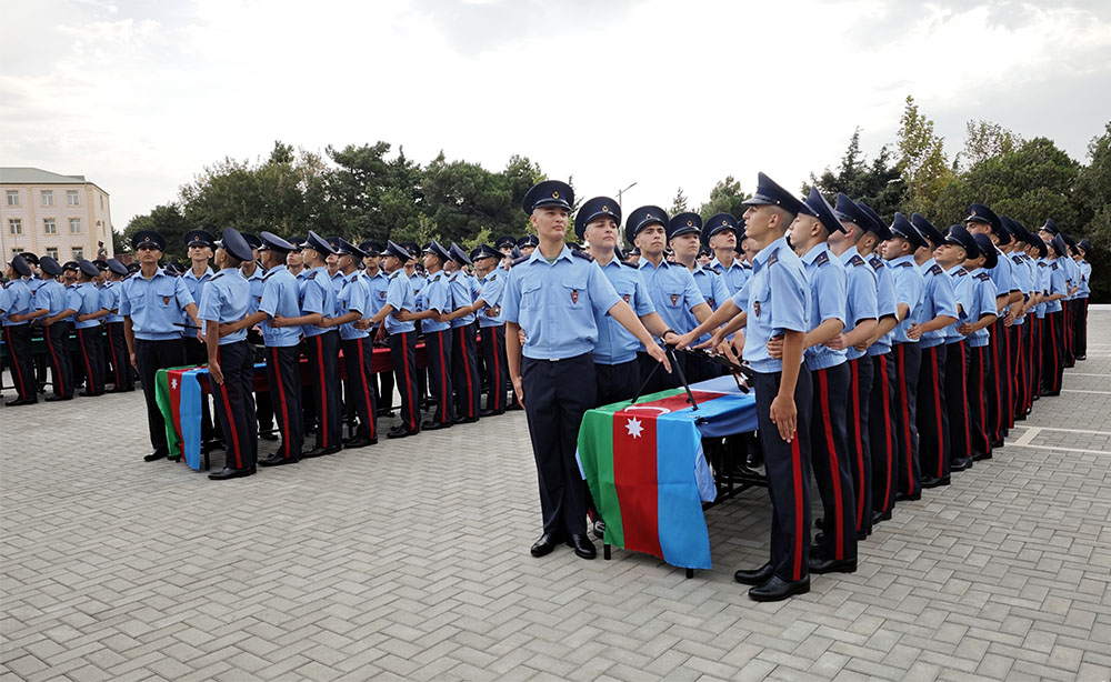 Cadets swear takes stage at special schools in Azerbaijan (VIDEO)