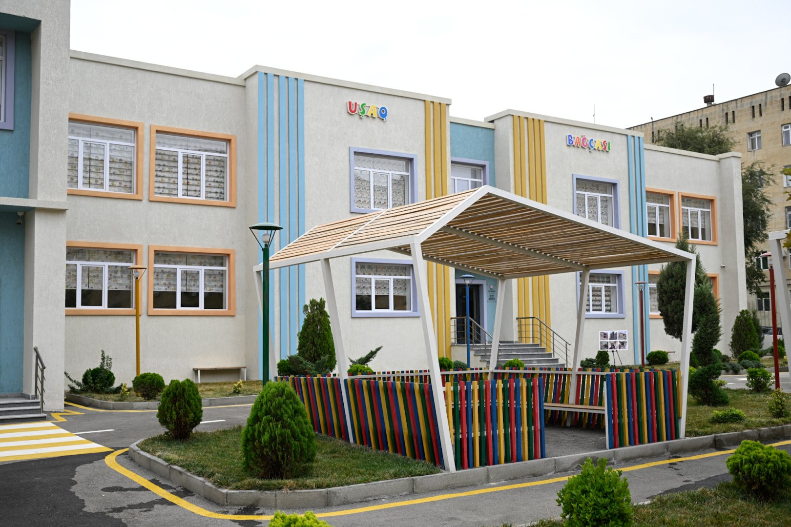 Heydar Aliyev Foundation commissions nursery-kindergarten in Azerbaijani Garadagh district