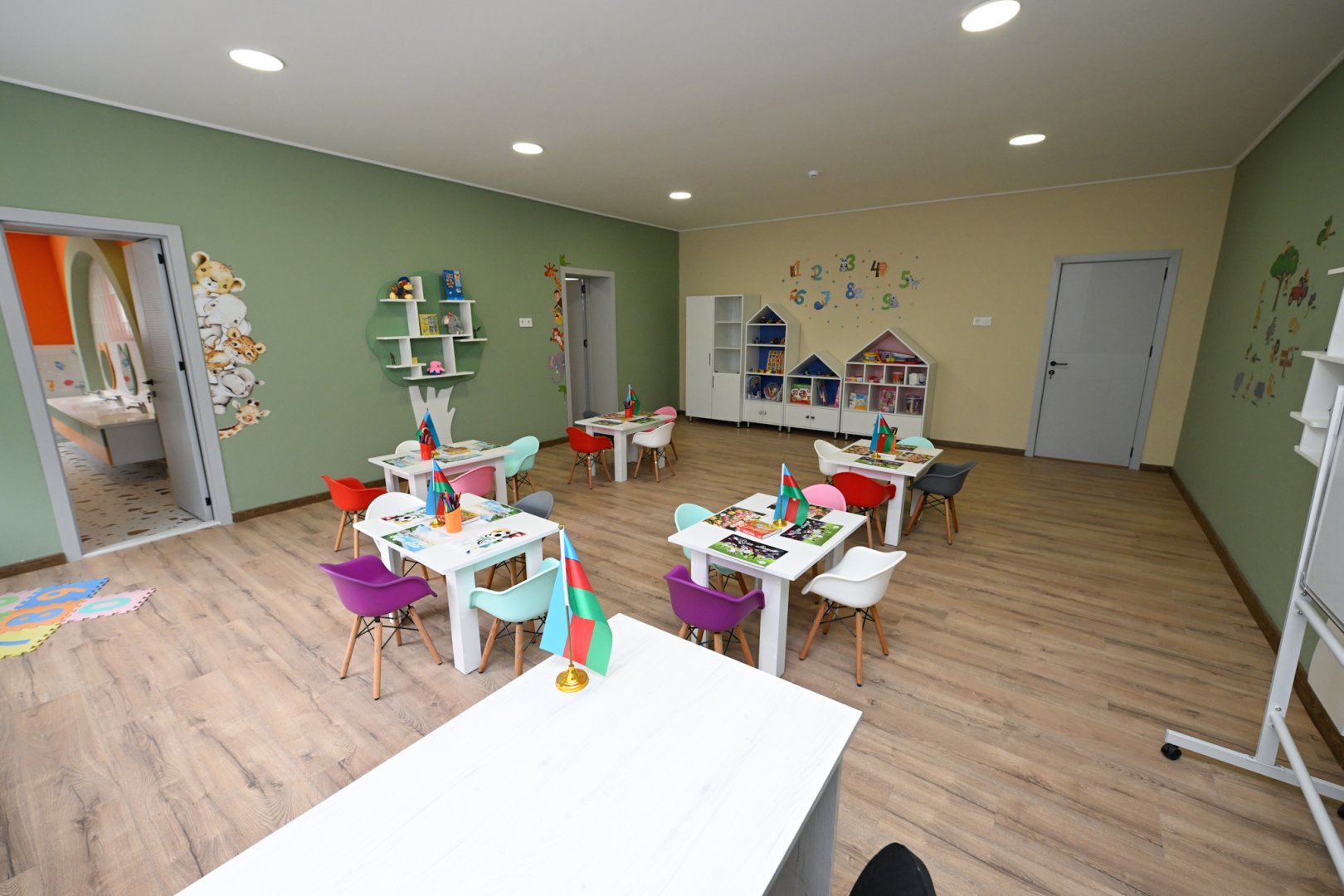 Heydar Aliyev Foundation commissions nursery-kindergarten in Azerbaijani Garadagh district