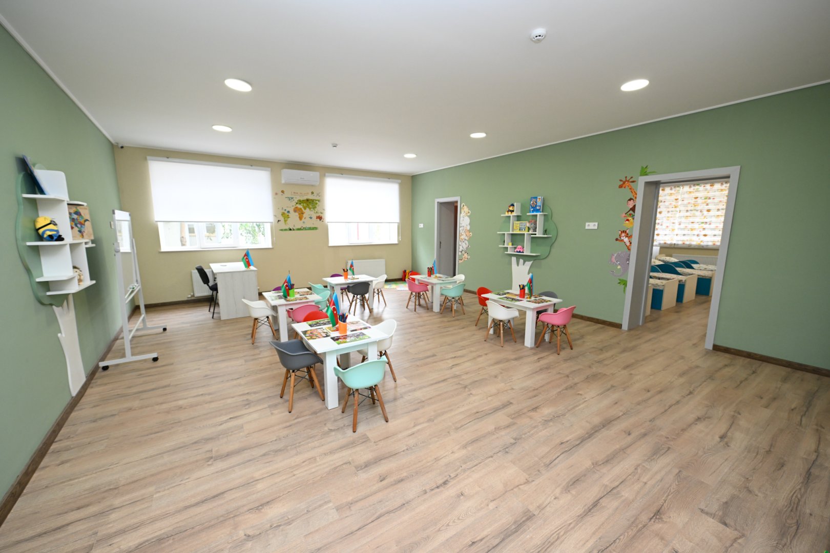 Heydar Aliyev Foundation commissions nursery-kindergarten in Azerbaijani Garadagh district