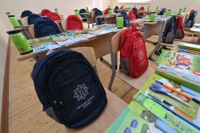 Heydar Aliyev Foundation presents new school built in Azerbaijan's Saatli district (PHOTO)