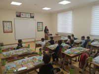 Heydar Aliyev Foundation opens school in Aranli village of Azerbaijan's Imishli (PHOTO/VIDEO)
