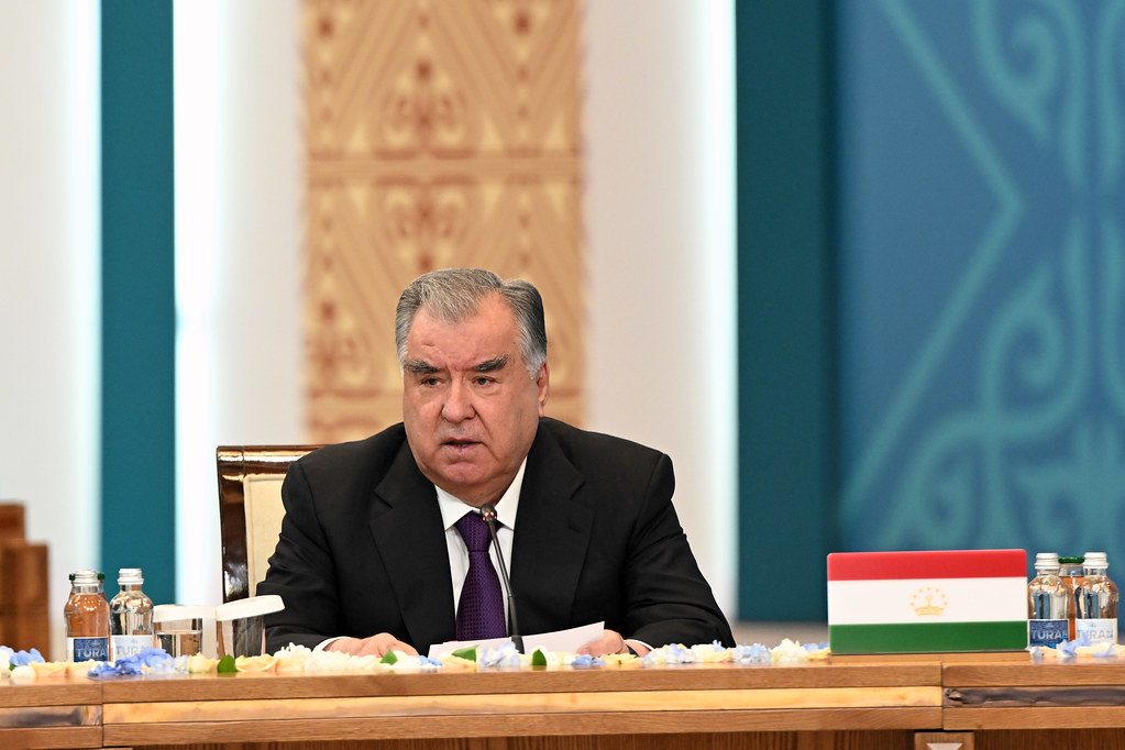 President of Tajikistan shows up at Central Asia-Germany Summit