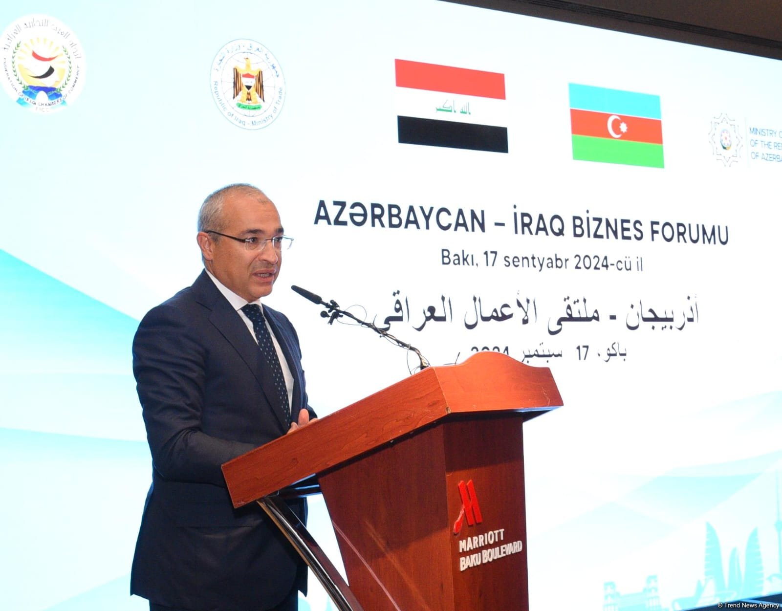 Azerbaijan invites Iraqi companies to join projects in liberated territories
