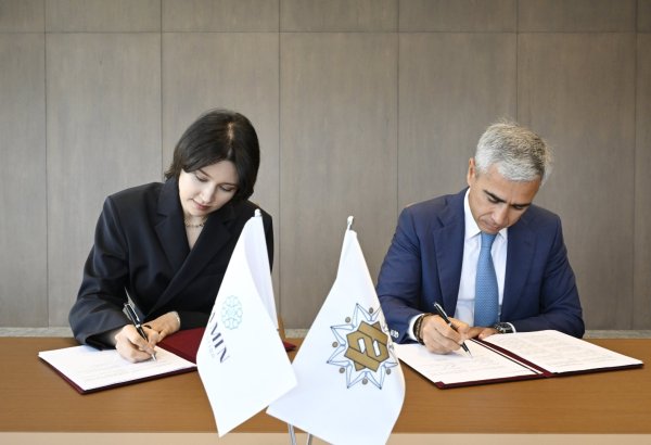 Heydar Aliyev Foundation, Zamin Int'l Public Foundation sign memorandum (PHOTO/VIDEO)