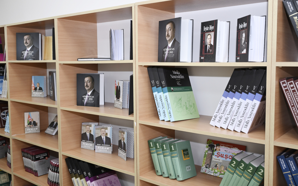 Vice-President of Heydar Aliyev Foundation Leyla Aliyeva attends Bilasuvar school opening ceremony (PHOTO)