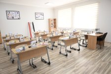 Vice-President of Heydar Aliyev Foundation Leyla Aliyeva attends Bilasuvar school opening ceremony (PHOTO)