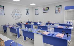 Vice-President of Heydar Aliyev Foundation Leyla Aliyeva attends Bilasuvar school opening ceremony (PHOTO)