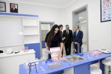 Vice-President of Heydar Aliyev Foundation Leyla Aliyeva attends Bilasuvar school opening ceremony (PHOTO)