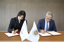 Heydar Aliyev Foundation, Zamin Int'l Public Foundation sign memorandum (PHOTO/VIDEO)