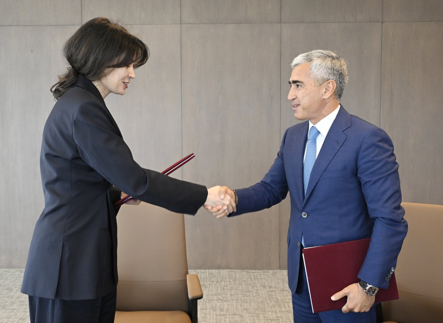 Heydar Aliyev Foundation, Zamin Int'l Public Foundation sign memorandum (PHOTO/VIDEO)