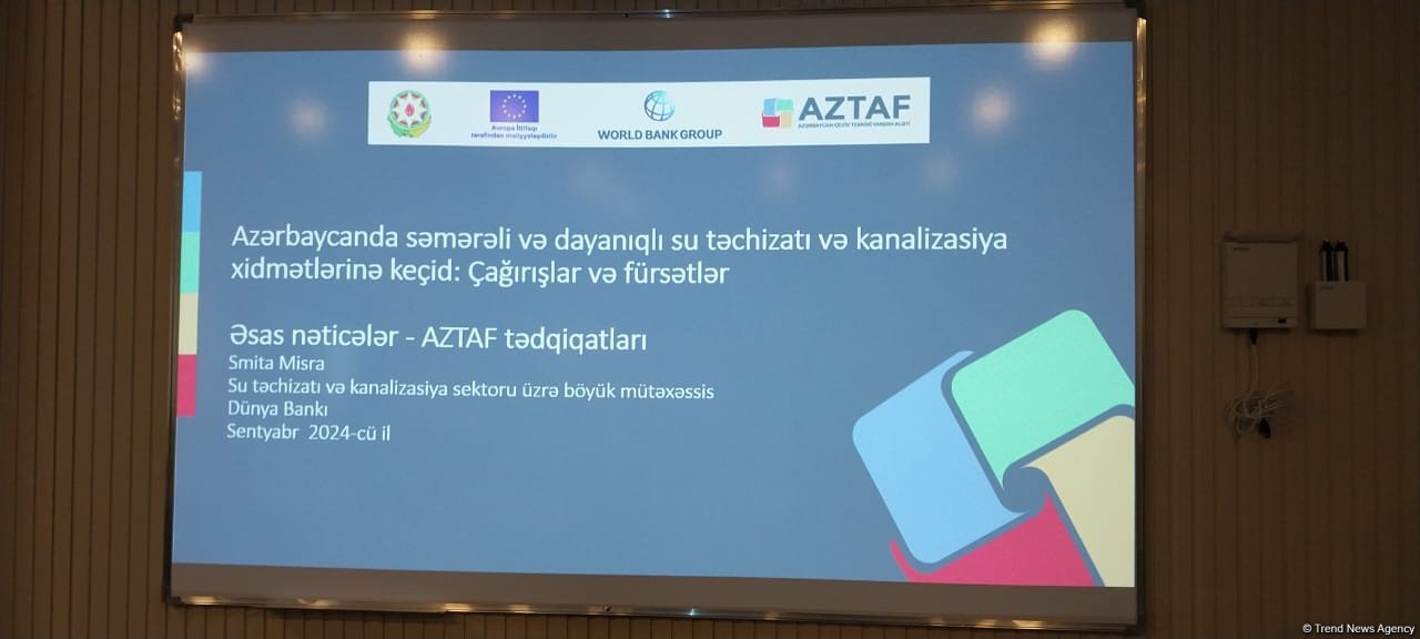 World Bank presents new report on Azerbaijan (PHOTO)