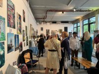 Azerbaijani artists exhibit their works in Germany (PHOTO)