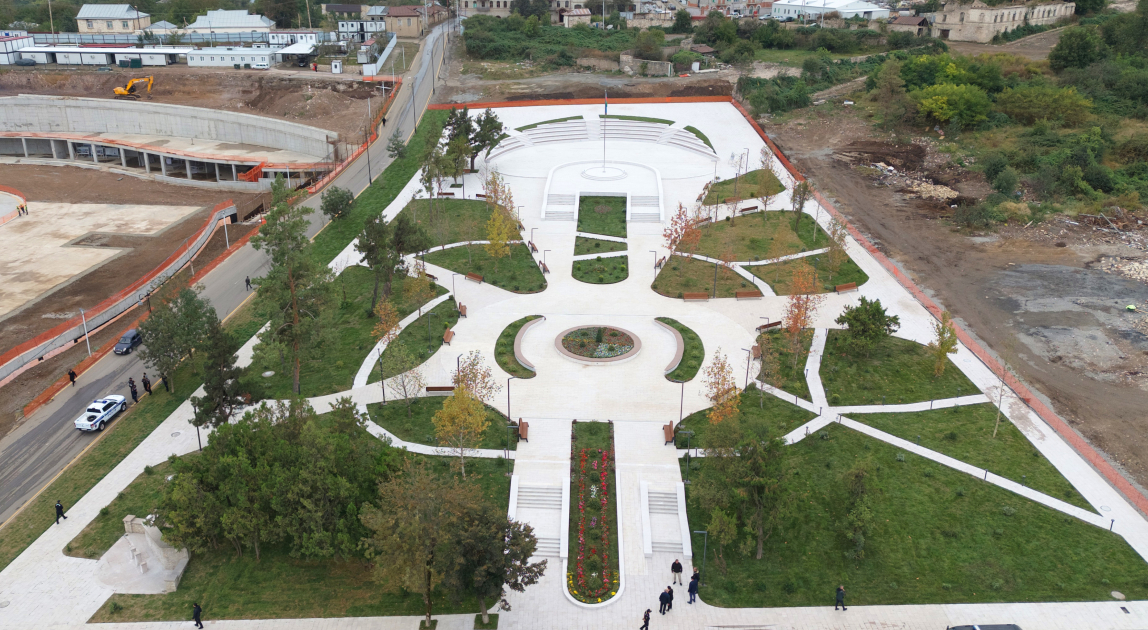 President Ilham Aliyev attends inauguration of Flag Square in Shusha (VIDEO/PHOTO)