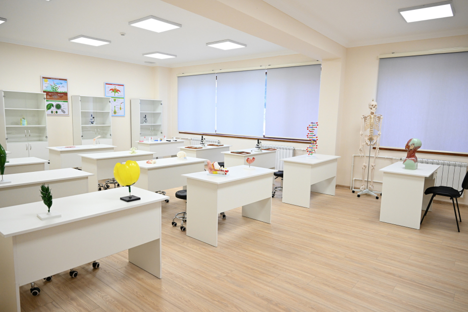 President Ilham Aliyev attends reopening of Nizami Ganjavi Secondary School in Khankendi (PHOTO/VIDEO)
