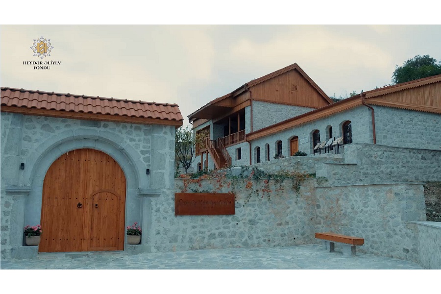 Footage of Uzeyir Hajibeyli's house-museum in Shusha restored by Heydar Aliyev Foundation (VIDEO)
