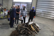 "Baku Steel Art 2024" - the inaugural international metal symposium keeps going (PHOTO)