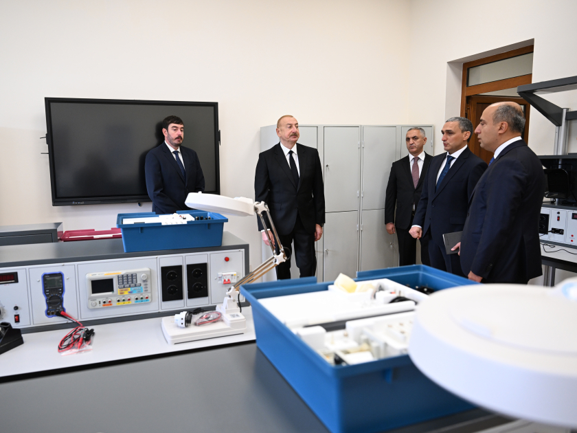 President Ilham Aliyev attends inauguration of renovated Garabagh University (PHOTO/VIDEO)