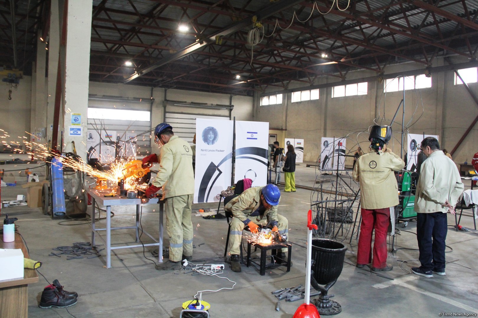 "Baku Steel Art 2024" - the inaugural international metal symposium keeps going (PHOTO)