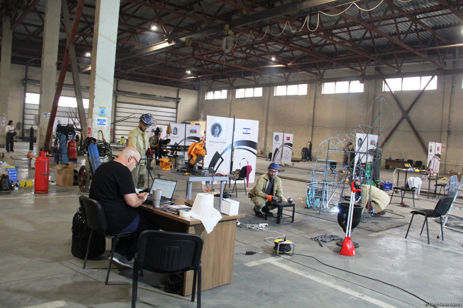 "Baku Steel Art 2024" - the inaugural international metal symposium keeps going (PHOTO)