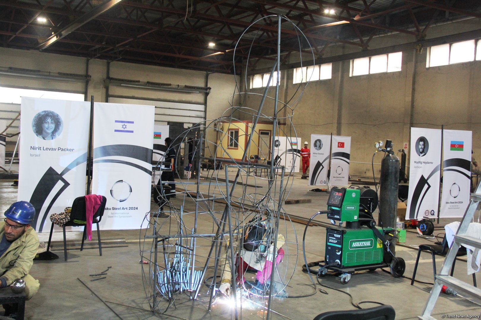 "Baku Steel Art 2024" - the inaugural international metal symposium keeps going (PHOTO)