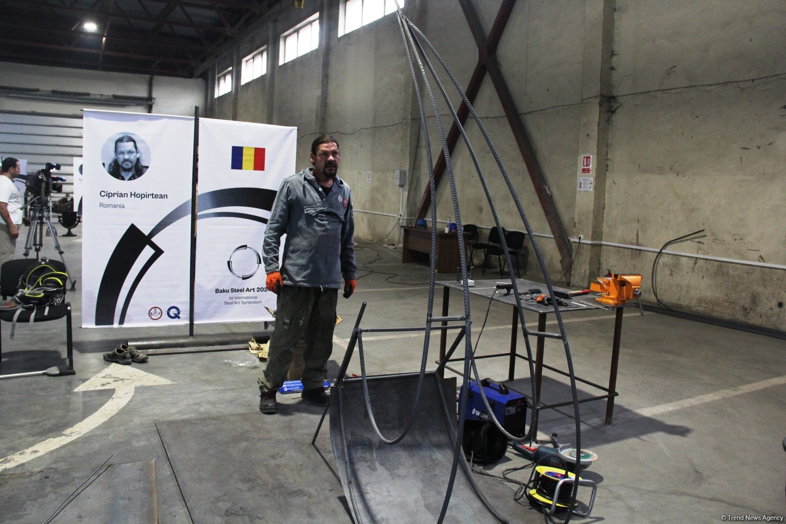 "Baku Steel Art 2024" - the inaugural international metal symposium keeps going (PHOTO)
