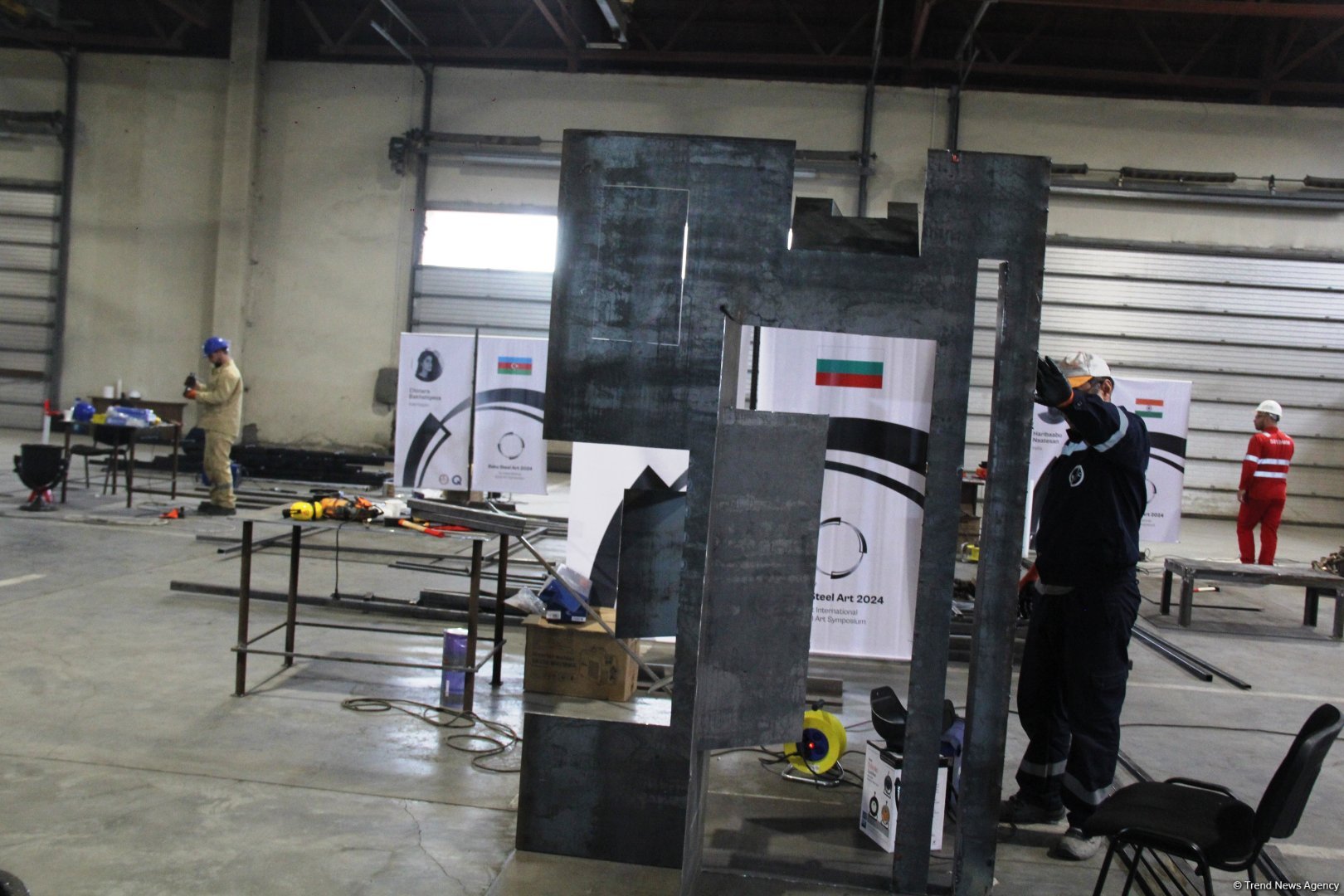 "Baku Steel Art 2024" - the inaugural international metal symposium keeps going (PHOTO)