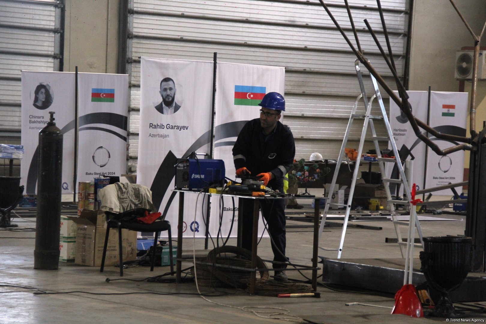 "Baku Steel Art 2024" - the inaugural international metal symposium keeps going (PHOTO)