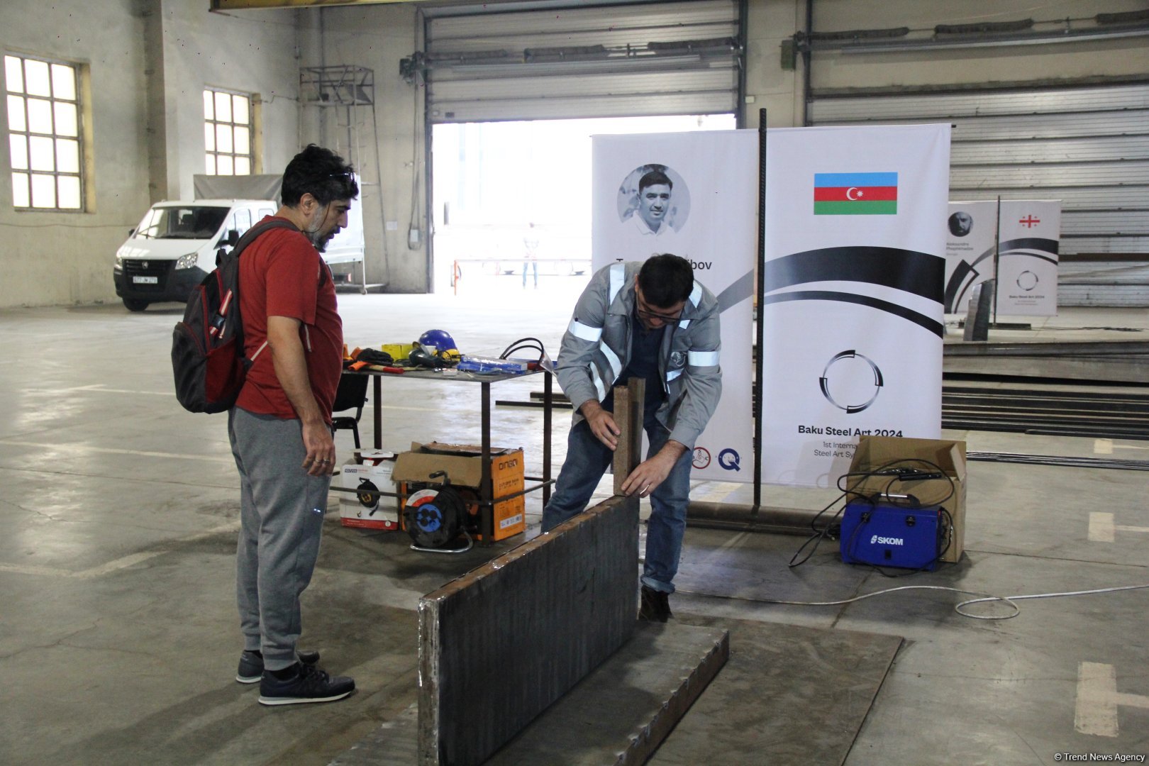 "Baku Steel Art 2024" - the inaugural international metal symposium keeps going (PHOTO)