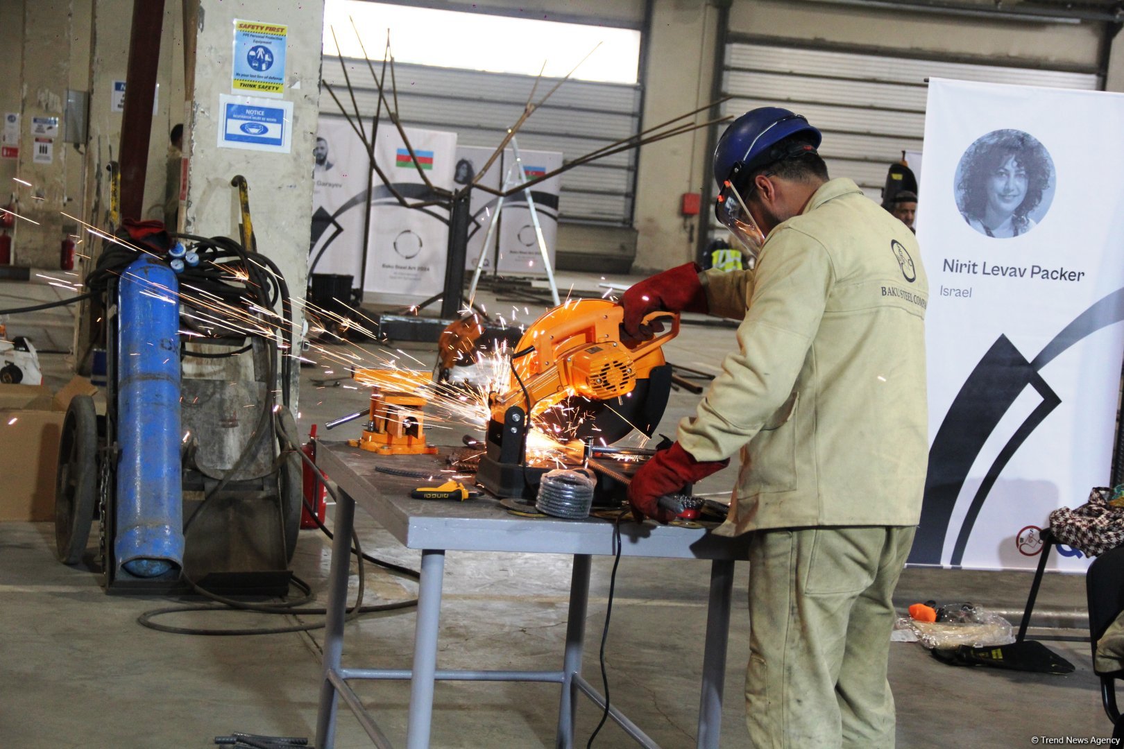 "Baku Steel Art 2024" - the inaugural international metal symposium keeps going (PHOTO)