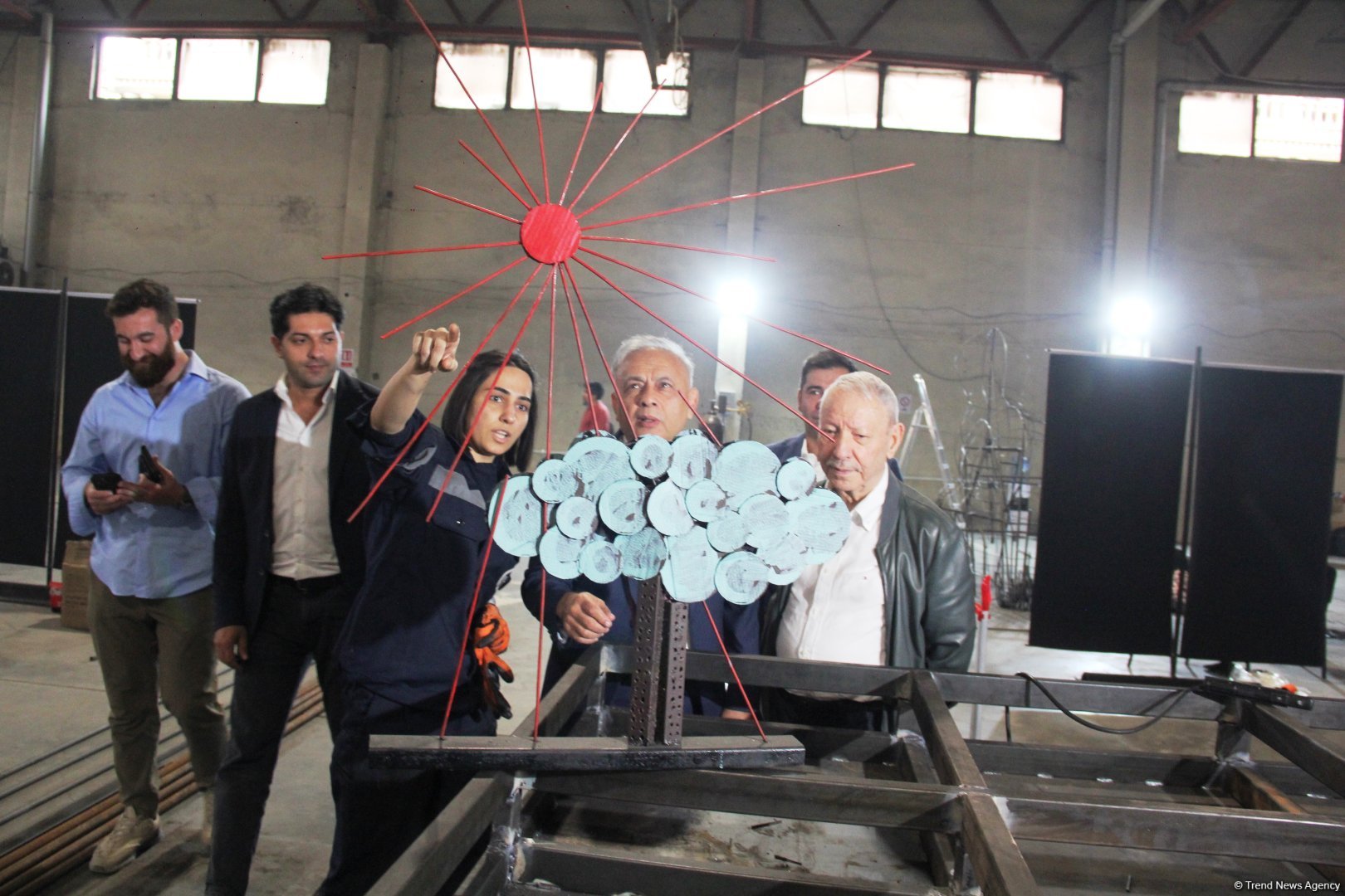 "Baku Steel Art 2024" - the inaugural international metal symposium keeps going (PHOTO)