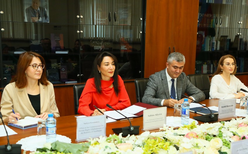 Azerbaijan negotiates cooperation with UNICEF (PHOTO)