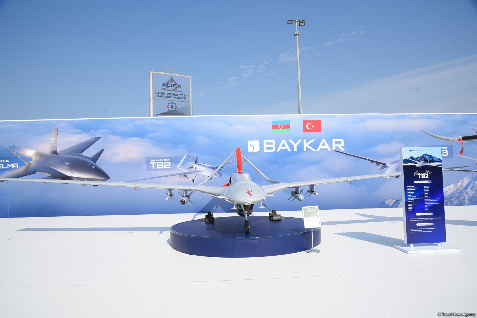 Azerbaijan shares ADEX exhibition showcasing its sights from Baku (PHOTO)