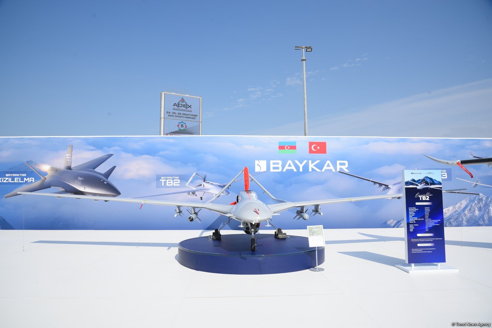 Azerbaijan shares ADEX exhibition showcasing its sights from Baku (PHOTO)