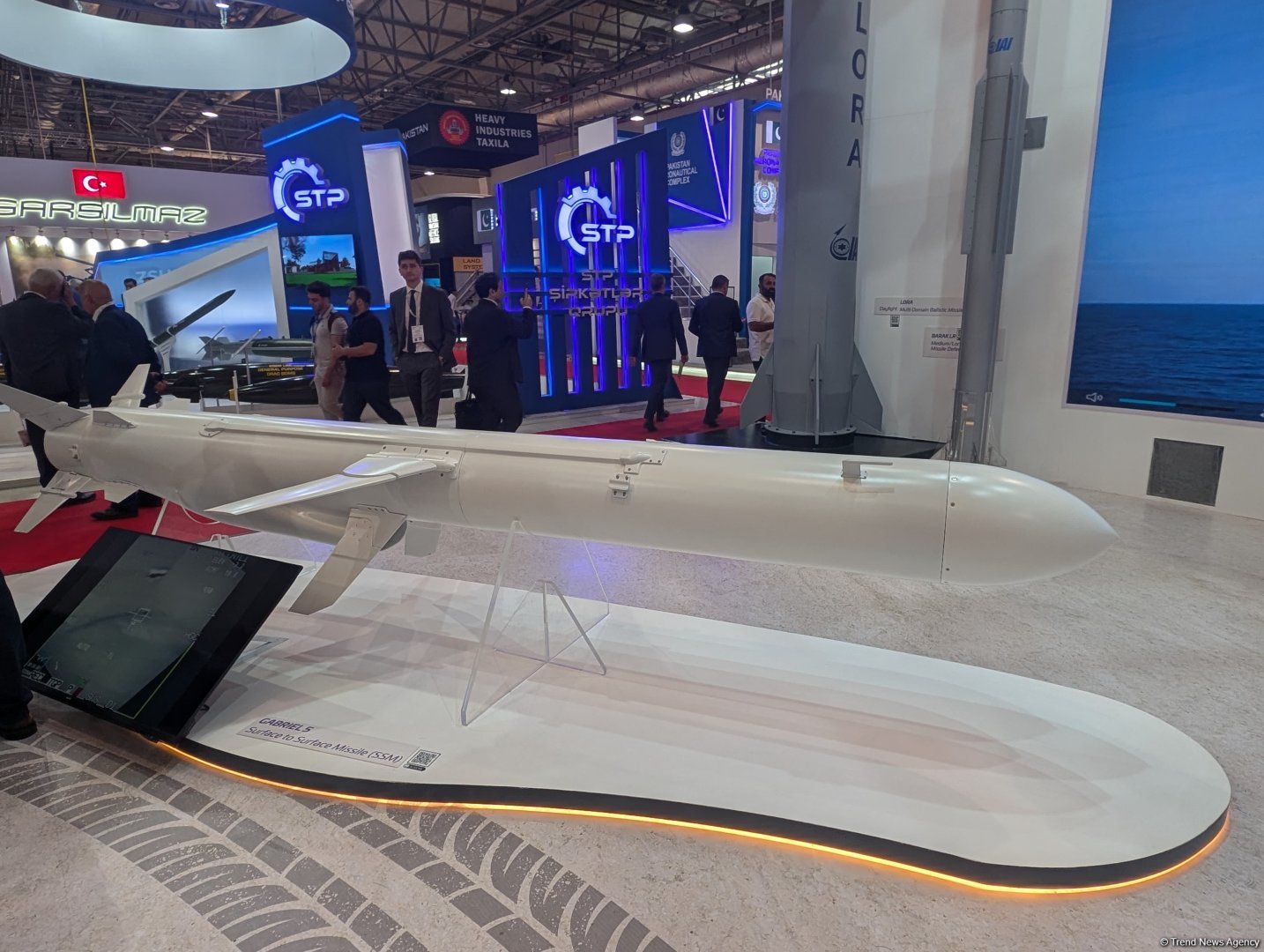 Israeli Blue Spear missile steals spotlight at ADEX-2024 (PHOTO)