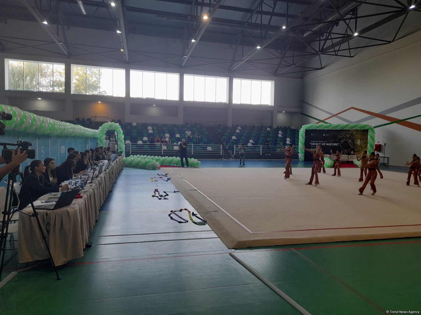 Grace of Nature rhythmic gymnastics tournament kicks off in Azerbaijan's Guba (PHOTO)