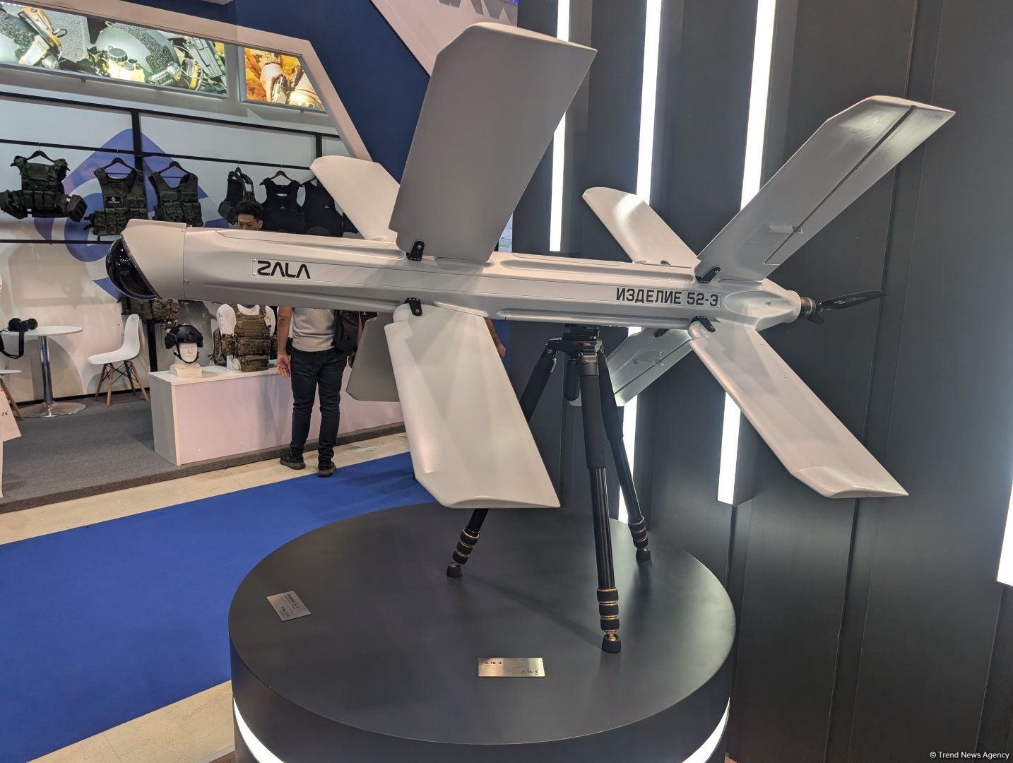Azerbaijan introduces Lancet-E barrage munition system at ADEX-2024 (PHOTO)