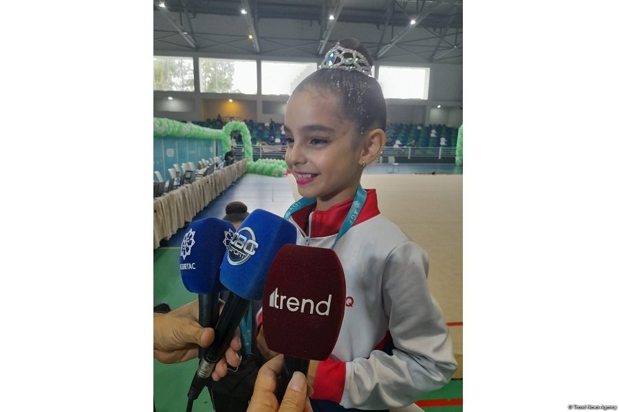 I feel very happy to come out victorious today - Azerbaijani Ojag Sports Club gymnast