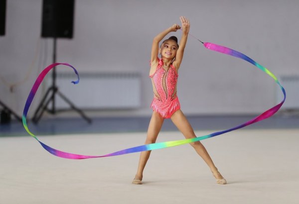 Third day of Grace of Nature rhythmic gymnastics tournament starts in Azerbaijan's Guba