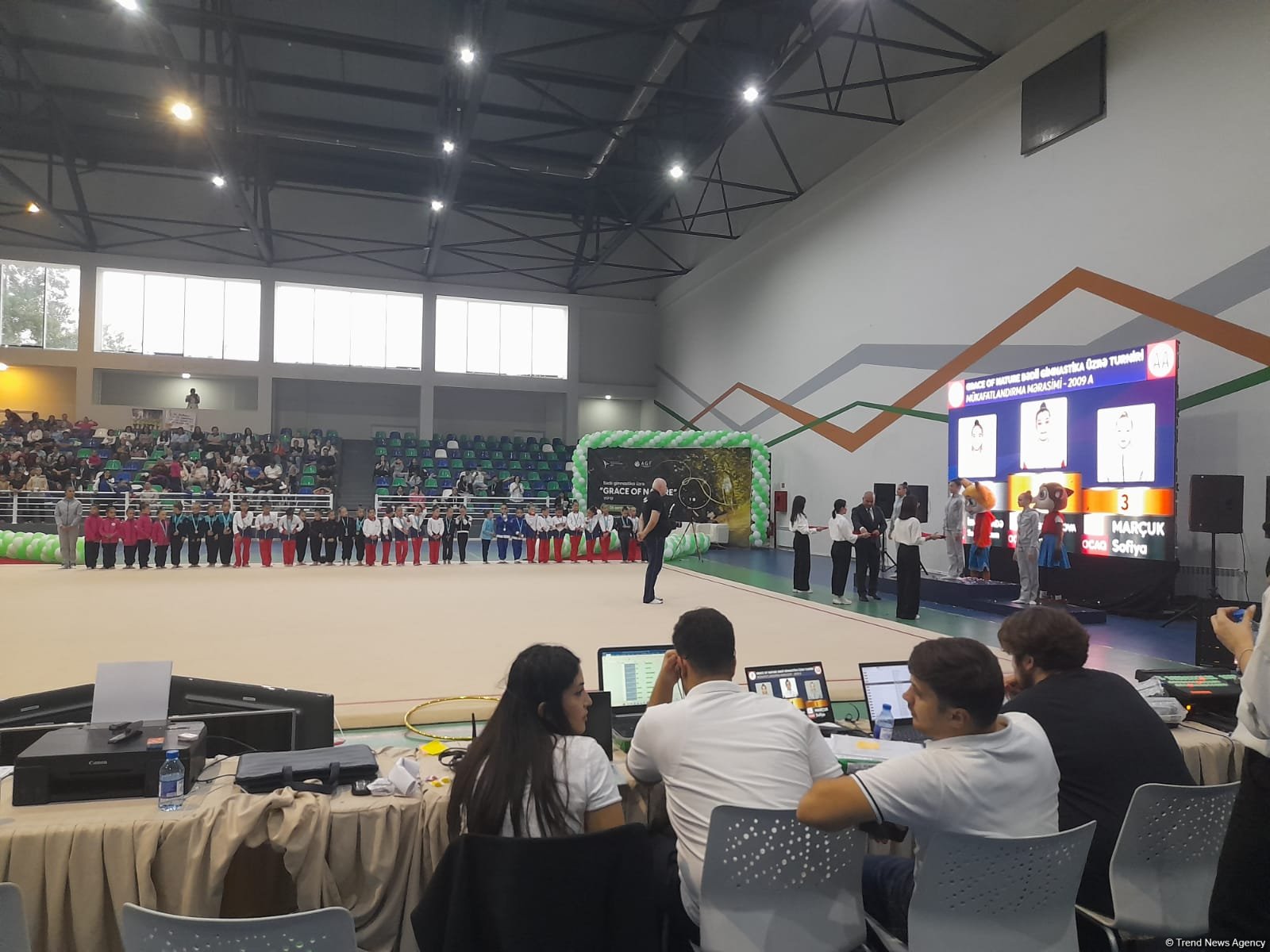 "Grace of Nature" rhythmic gymnastics tournament concludes in Azerbaijan's Guba (PHOTO)