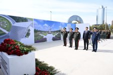 State and government officials, MPs pay visit to Victory Park under construction in Azerbaijan's Baku (PHOTO)