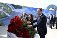 State and government officials, MPs pay visit to Victory Park under construction in Azerbaijan's Baku (PHOTO)