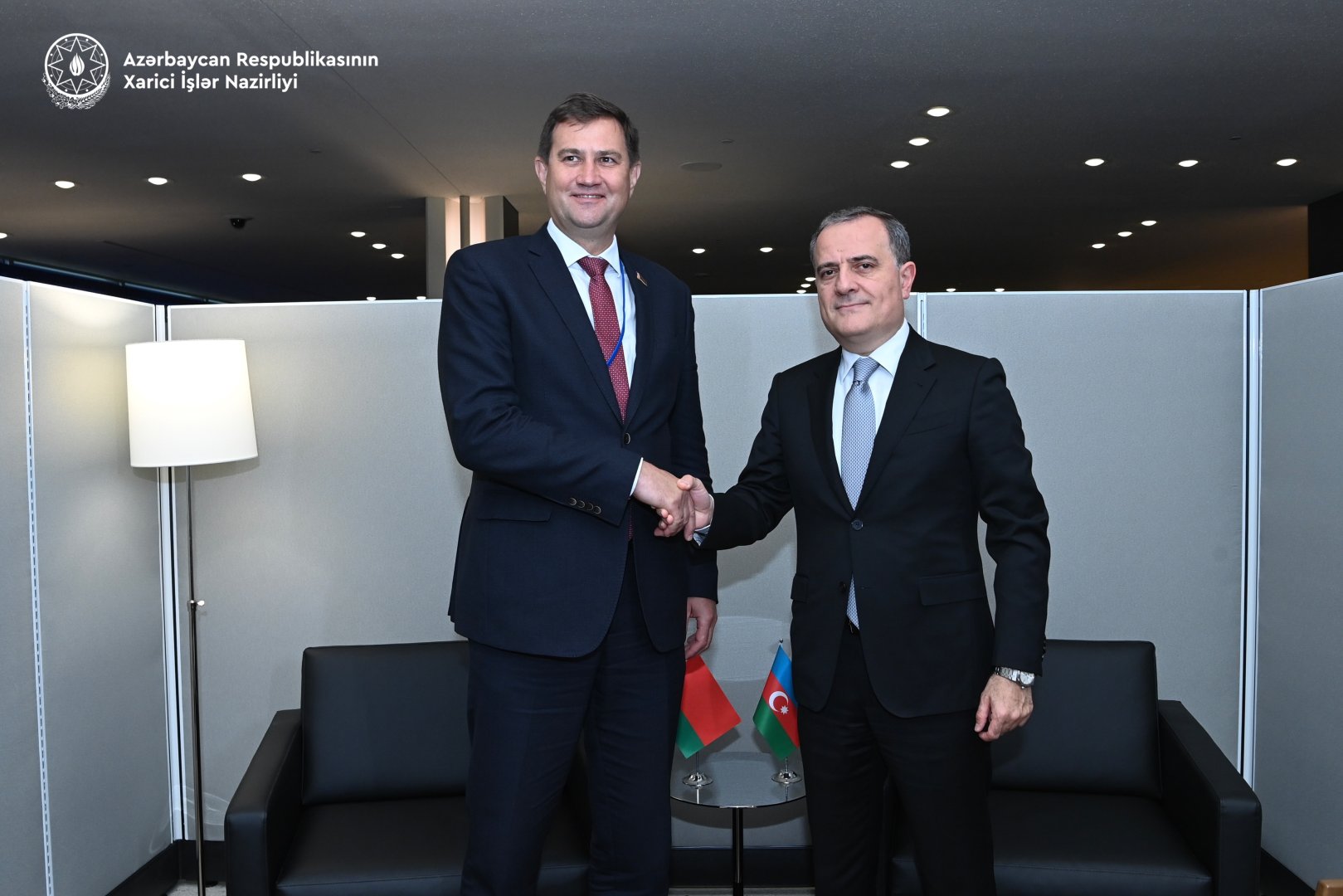 Azerbaijan, Belarus FMs discuss various aspects of strategic partnership relations (PHOTO)